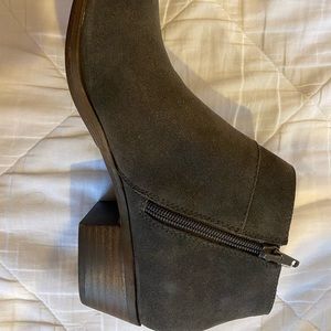 Lucky brand booties. Brintley. Grey.  Size 9.5. Brand new with tags.